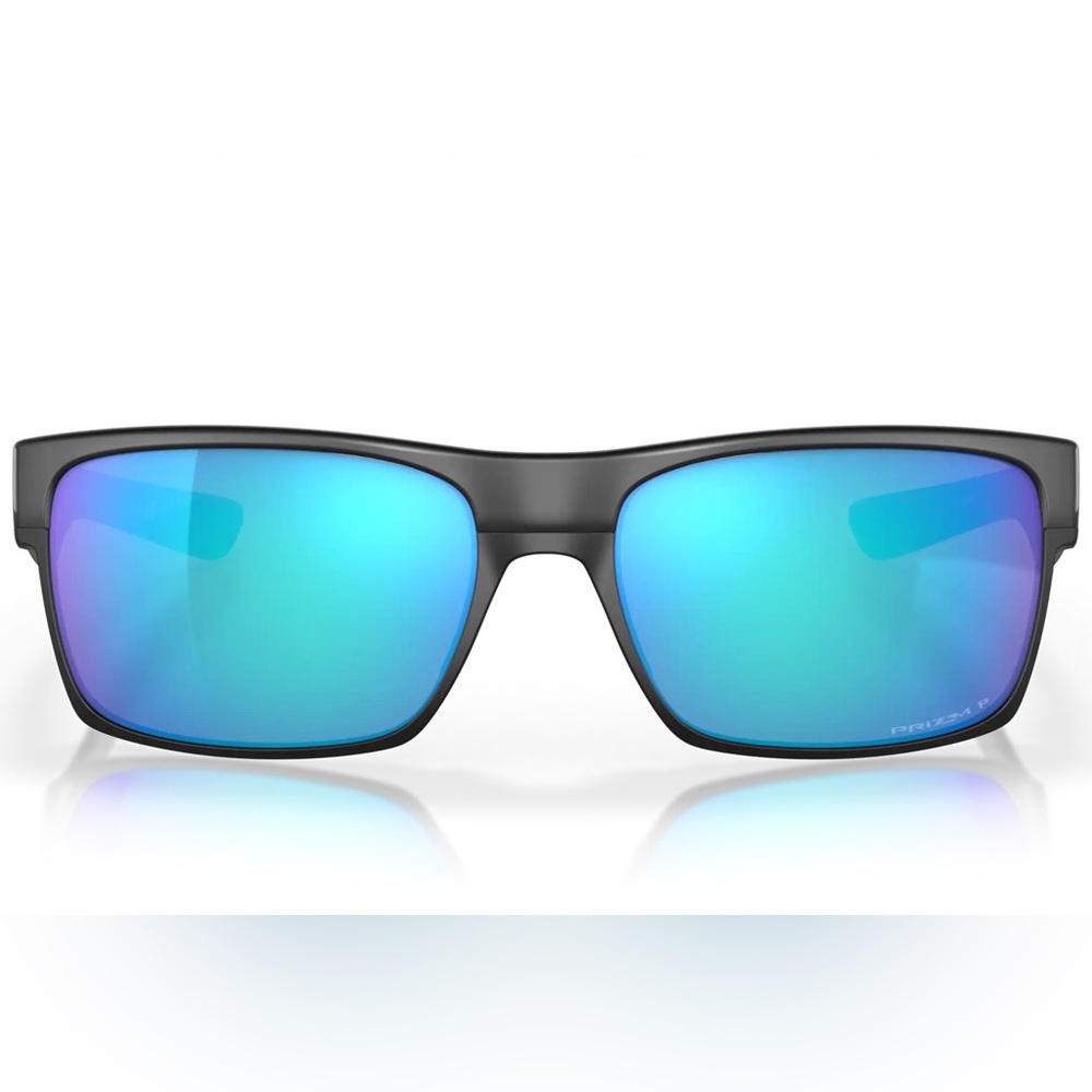 NWT Oakley Prizm Sapphire Polarized Lenses, 
Matte Black Frame sunglasses